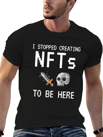NFTs T-Shirt - Funny Gamer Tee