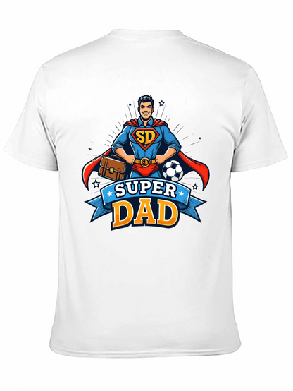 Super Dad Superhero Graphic T-Shirt - Fathers Day Gift