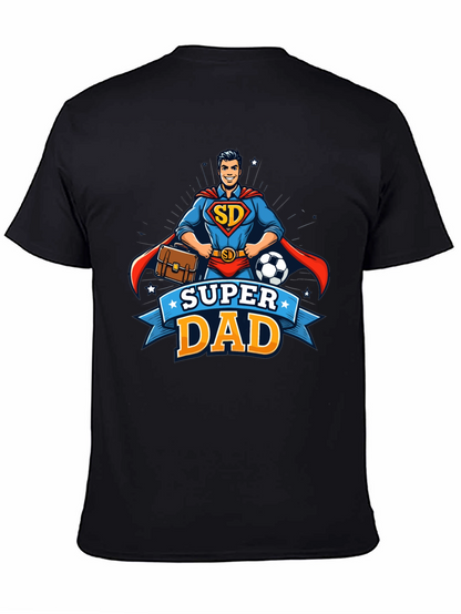 Super Dad Superhero Graphic T-Shirt - Fathers Day Gift