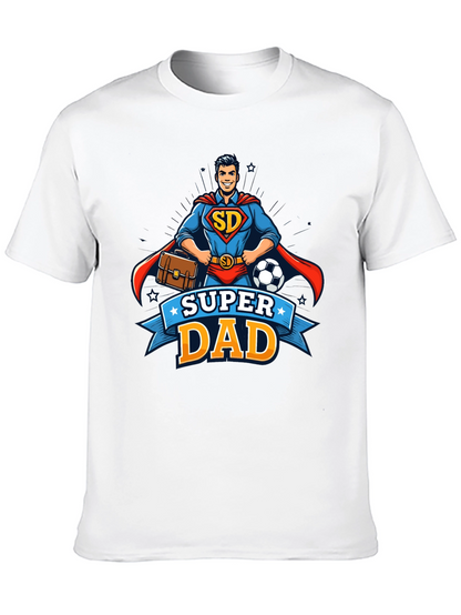 Super Dad Superhero Graphic T-Shirt - Fathers Day Gift