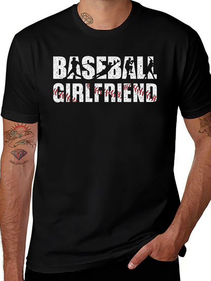 Baseball Girlfriend Graphic T-Shirt