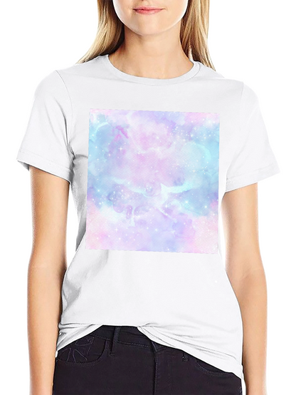 Galaxy Dream T-Shirt - Soft Pastel Print