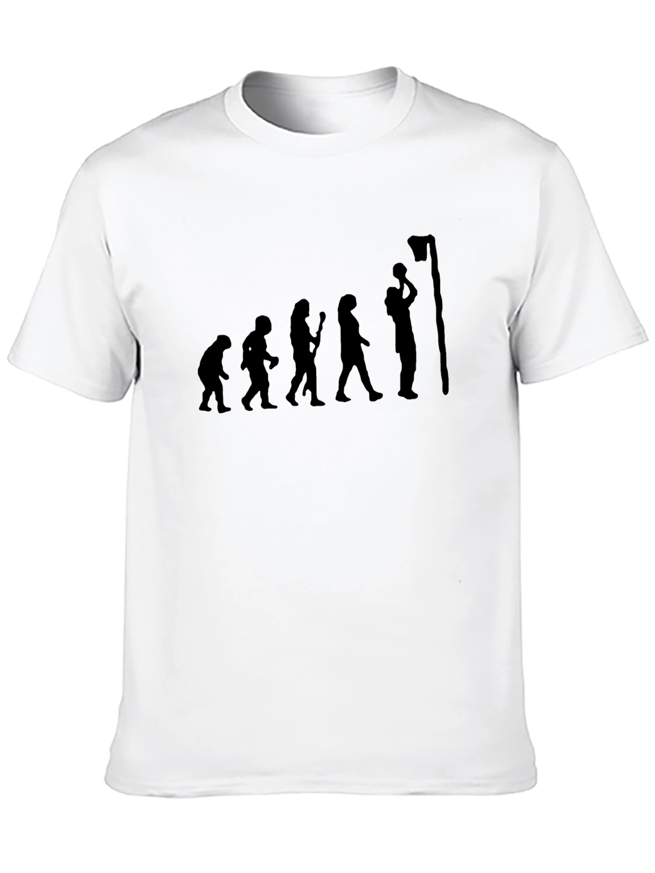 Basketball Evolution Black Graphic Tee