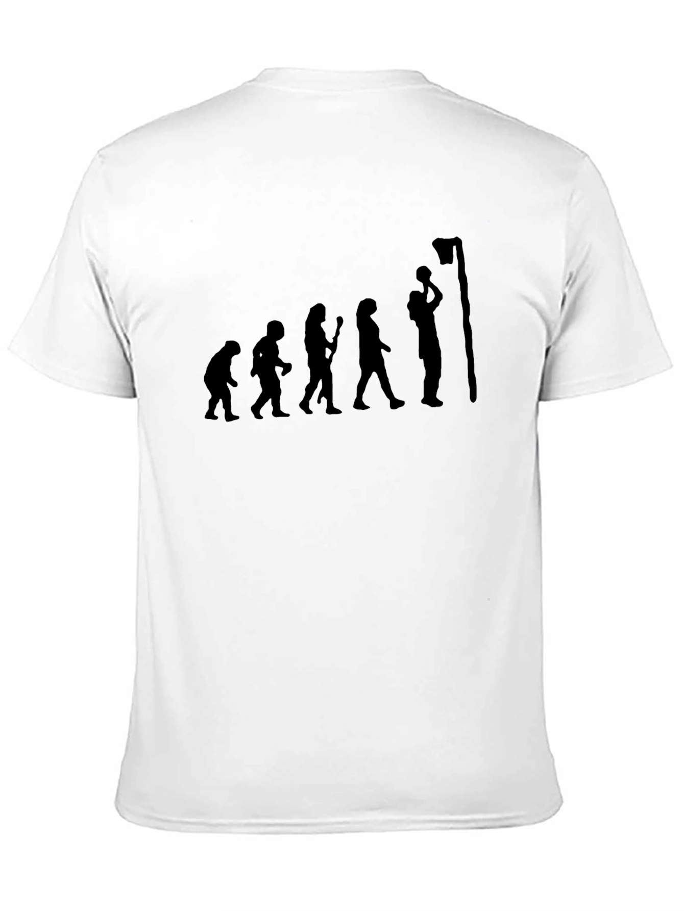 Basketball Evolution Black Graphic Tee