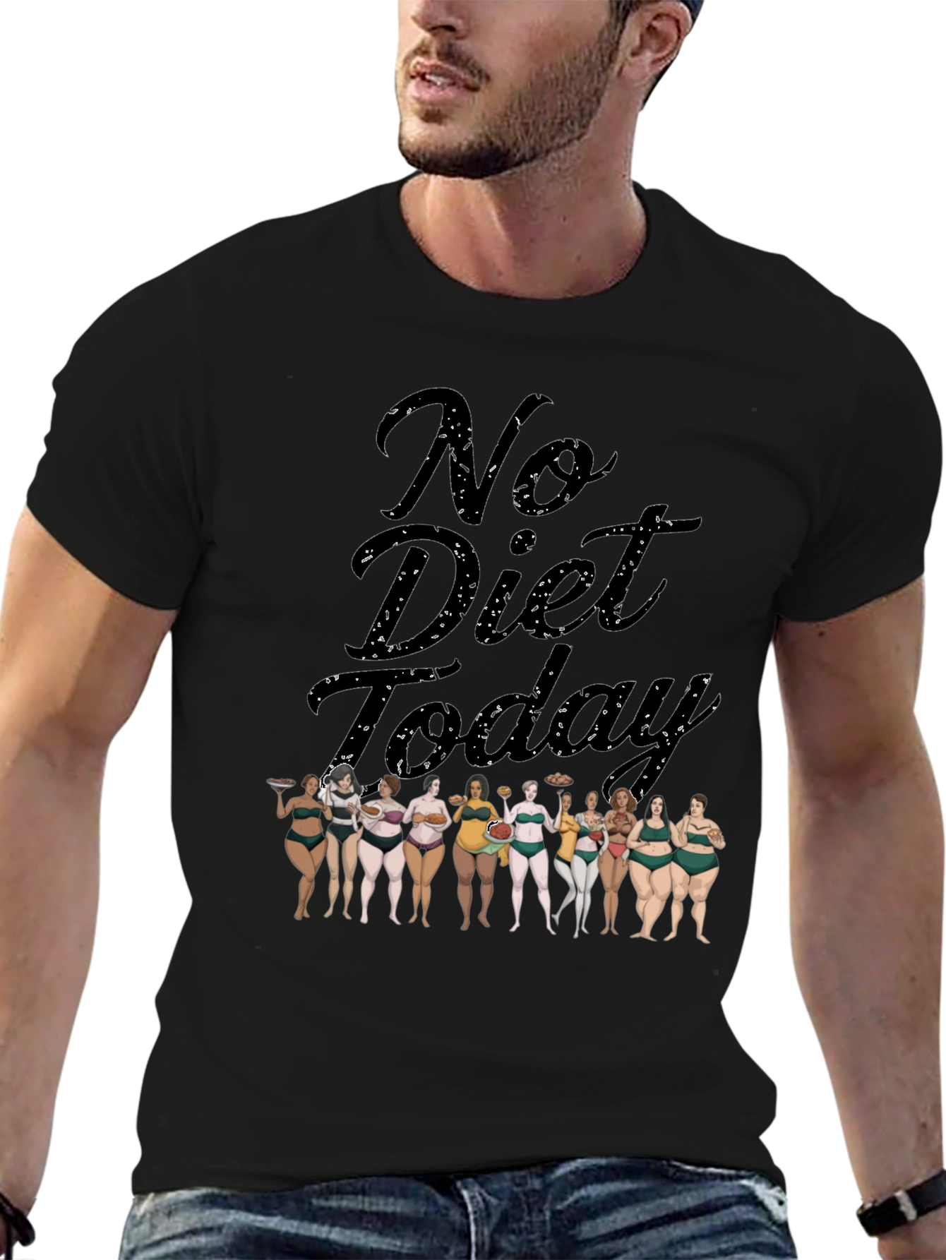 No Diet Today T-Shirt Body Positivity Tee