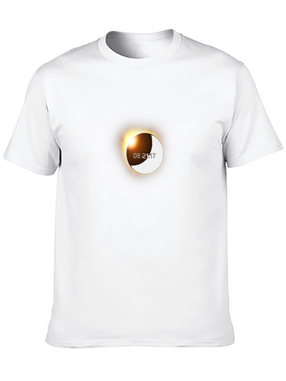 Solar Eclipse August 21 2017 Black T-Shirt