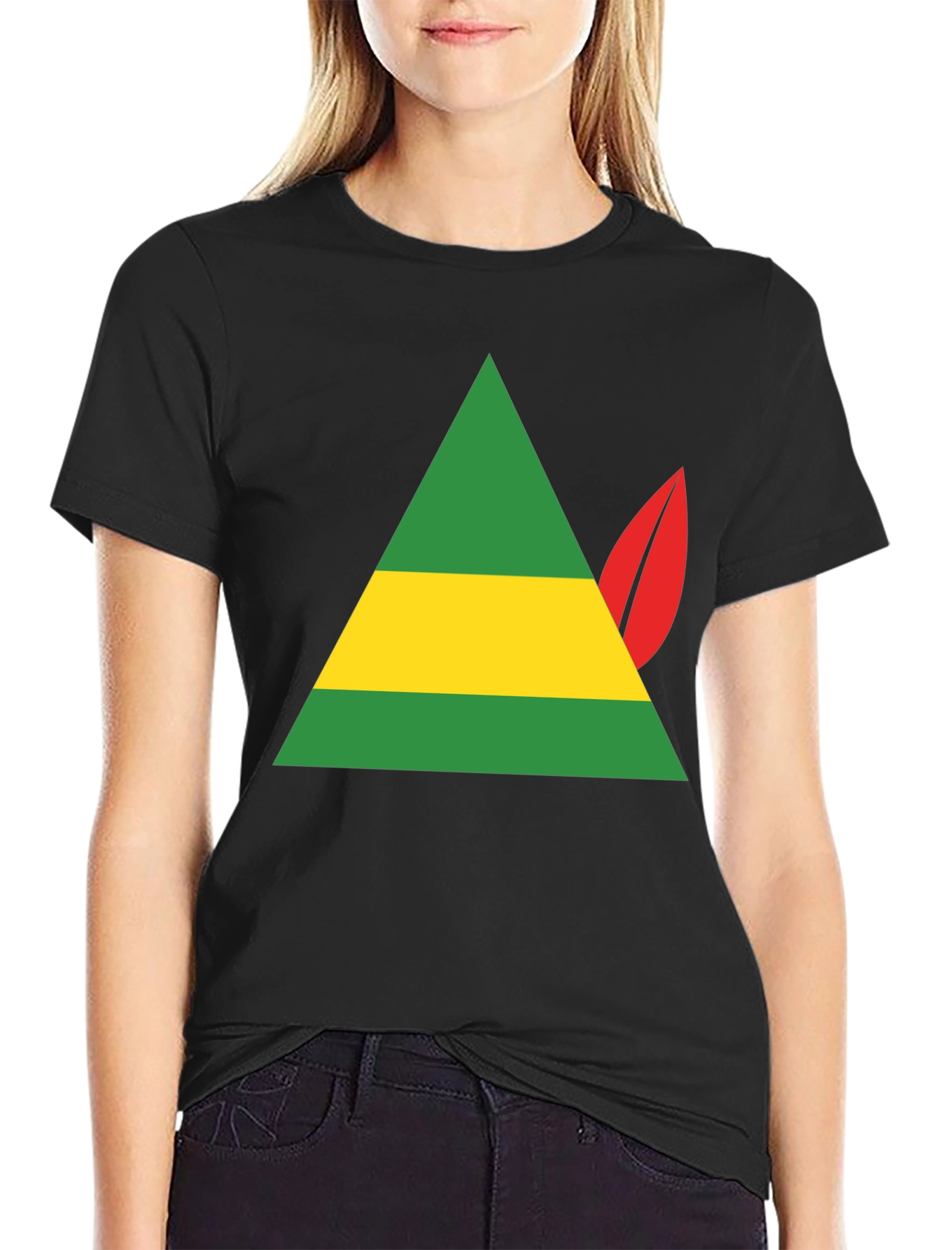 Elf Hat T-Shirt - Festive Holiday Apparel