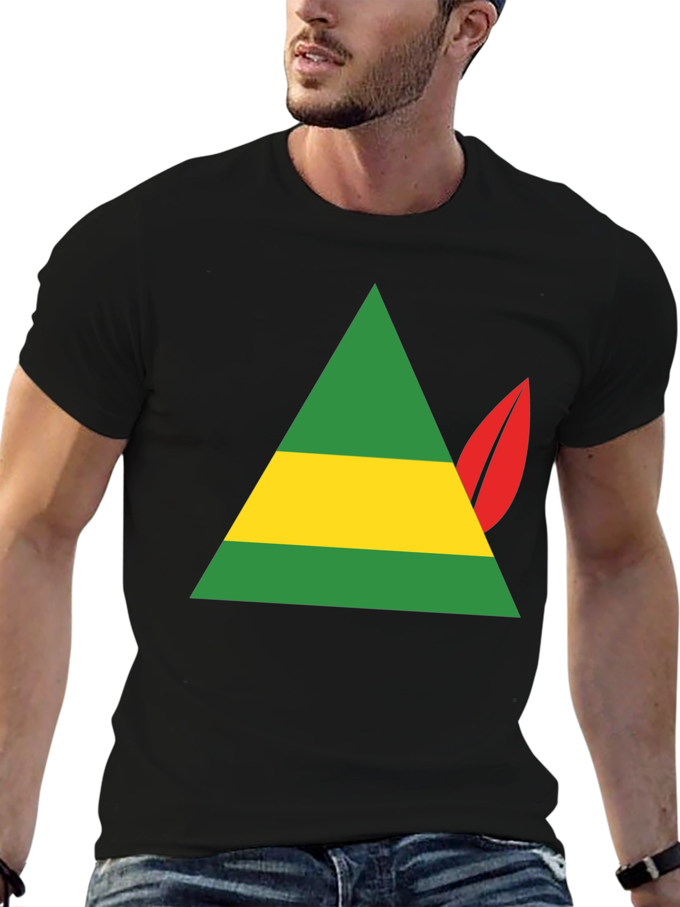Elf Hat T-Shirt - Festive Holiday Apparel