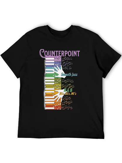 Counterpoint Music Graphic Tee - Retro R&B Smooth Jazz