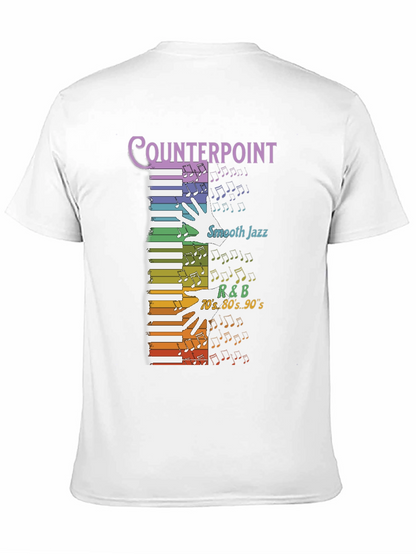 Counterpoint Music Graphic Tee - Retro R&B Smooth Jazz