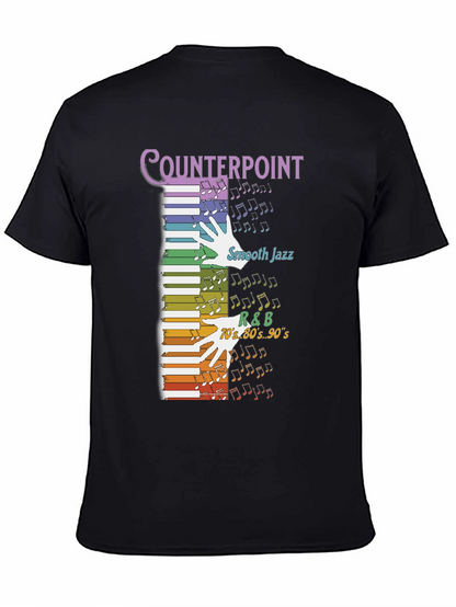 Counterpoint Music Graphic Tee - Retro R&B Smooth Jazz