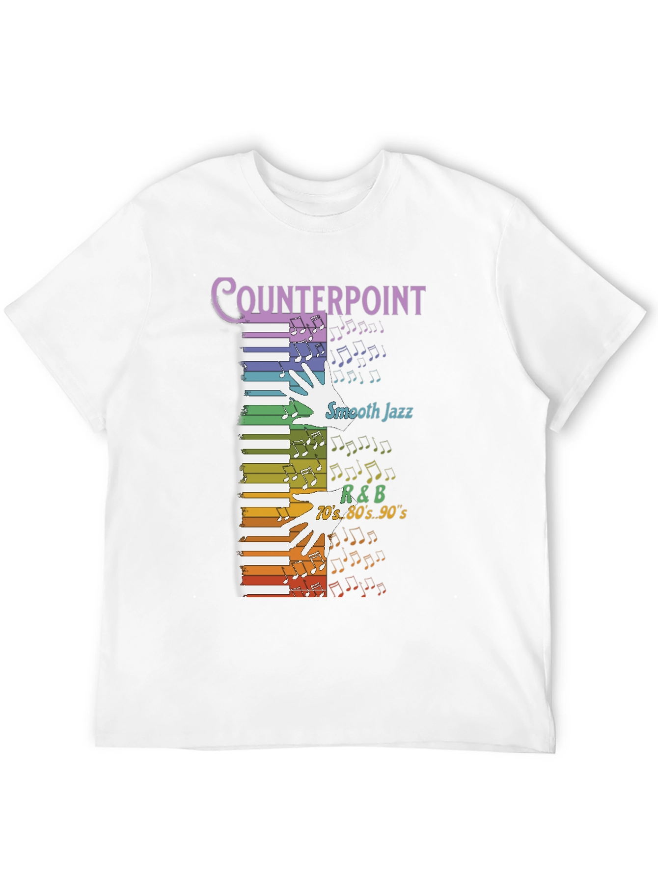 Counterpoint Music Graphic Tee - Retro R&B Smooth Jazz