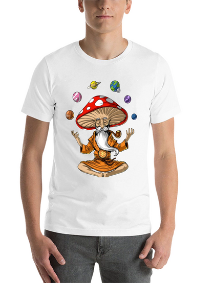Mushroom Wizard Meditation T-Shirt