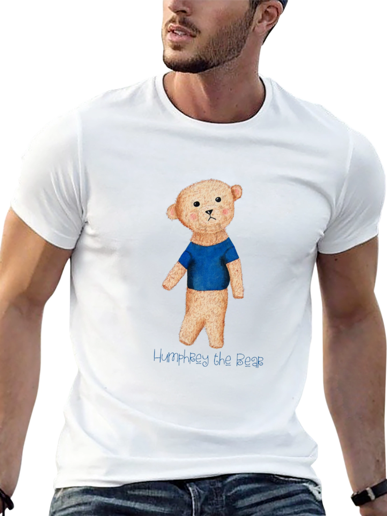 Humphrey Bear Graphic Tee - Soft Cotton Blend