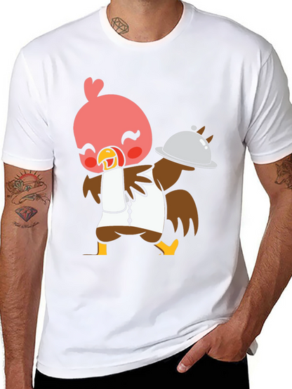 Chef Turkey T-Shirt - Cute Cartoon Bird Design