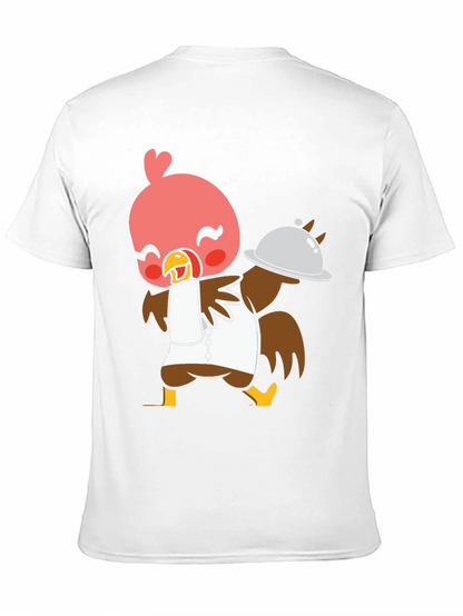 Chef Turkey T-Shirt - Cute Cartoon Bird Design