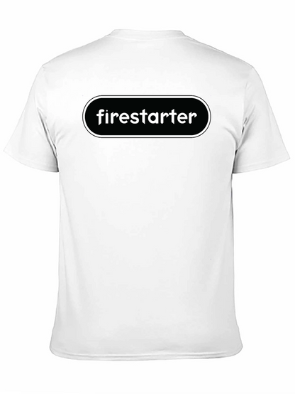 Firestarter Black Graphic T-Shirt