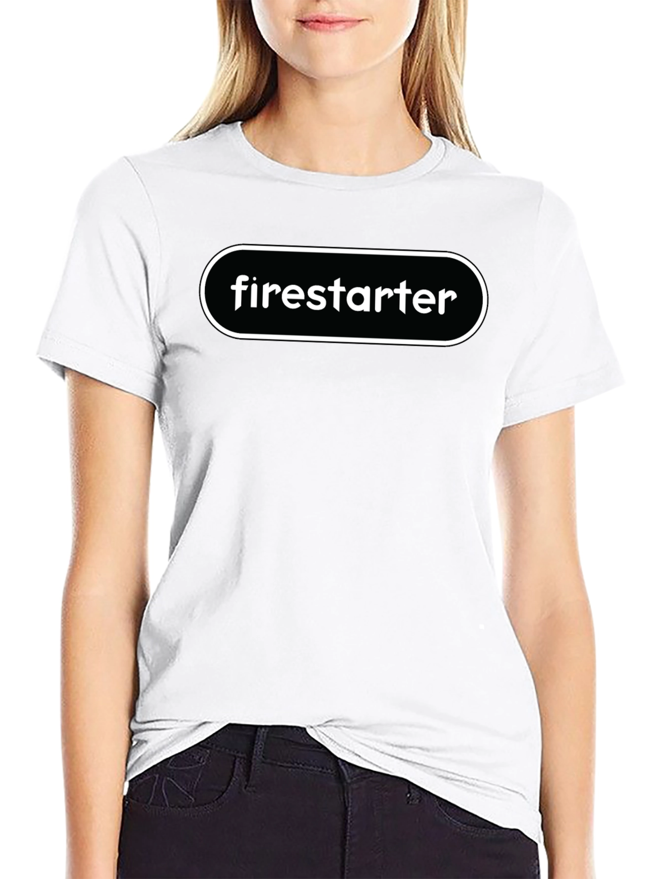 Firestarter Black Graphic T-Shirt