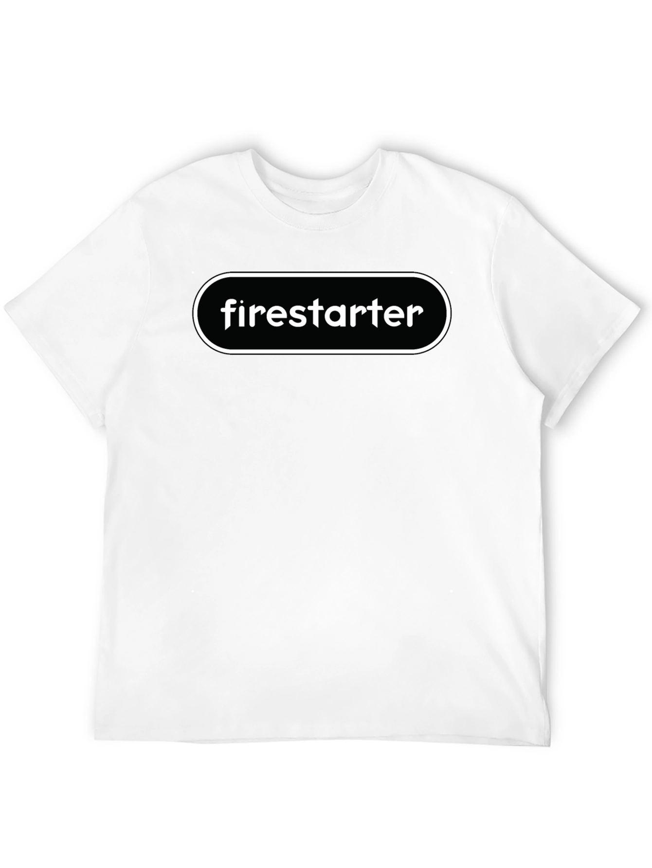 Firestarter Black Graphic T-Shirt