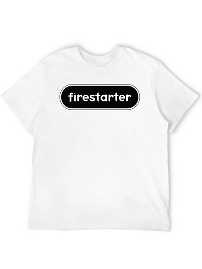 Firestarter Black Graphic T-Shirt