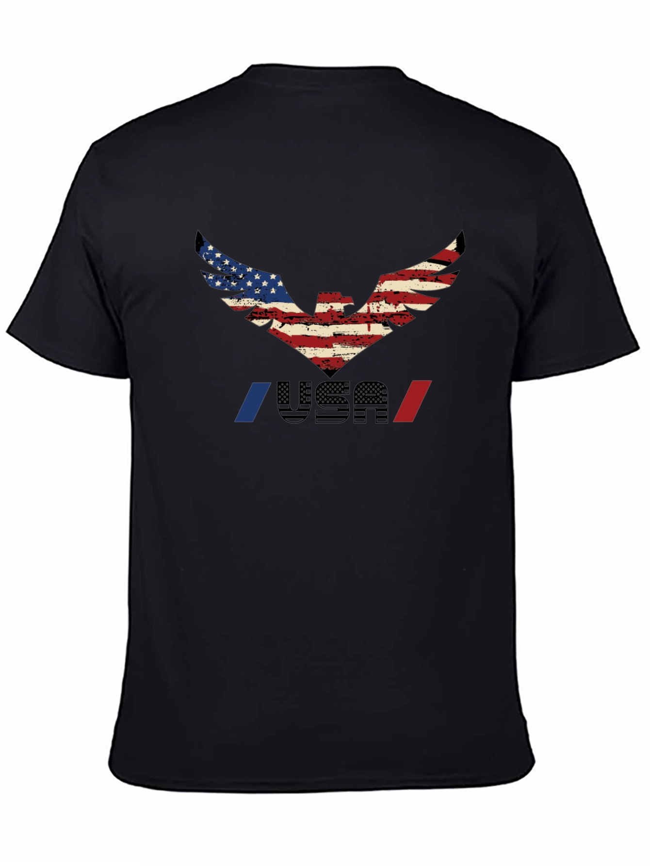 USA Eagle Graphic T-Shirt - Patriotic Pride