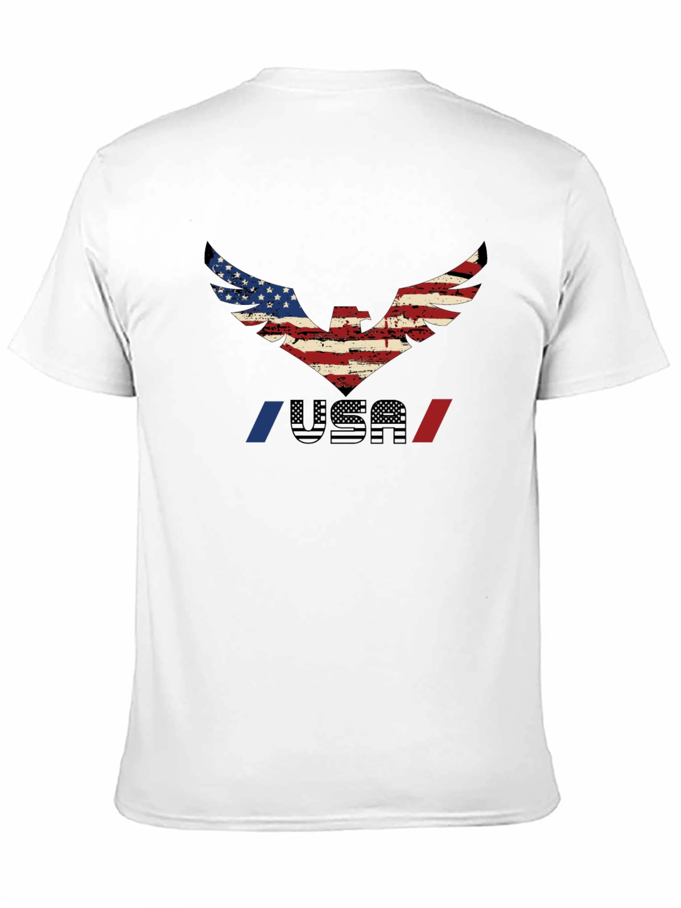 USA Eagle Graphic T-Shirt - Patriotic Pride
