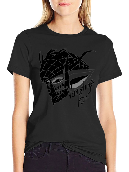 Vanishing Point Graphic Tee - Black