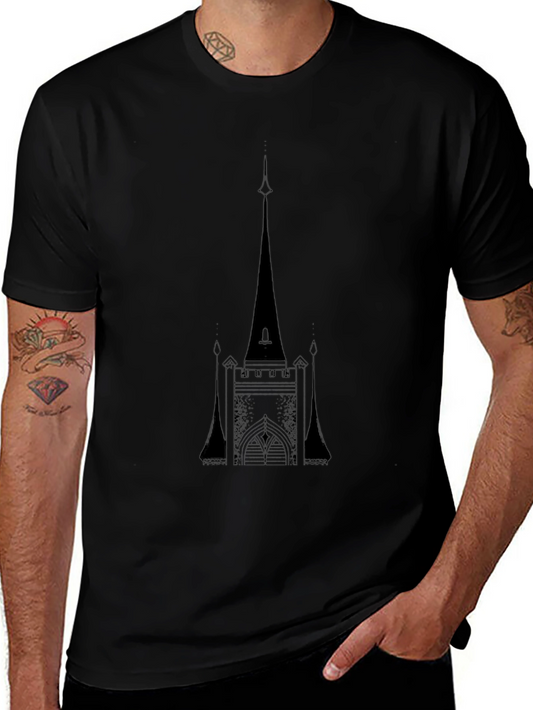 Gothic Castle Tee - Dark Style