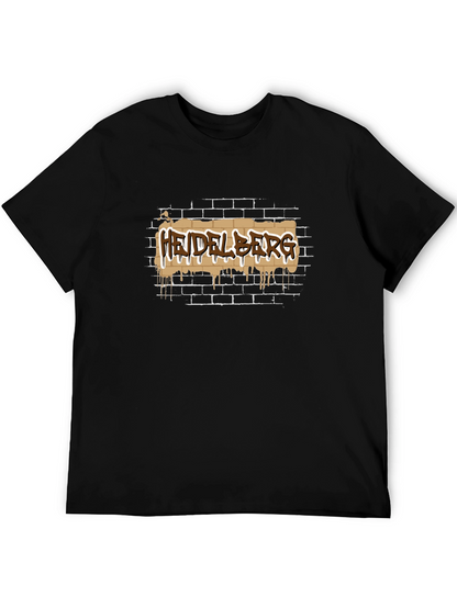 Heidelberg Graffiti Black T-Shirt