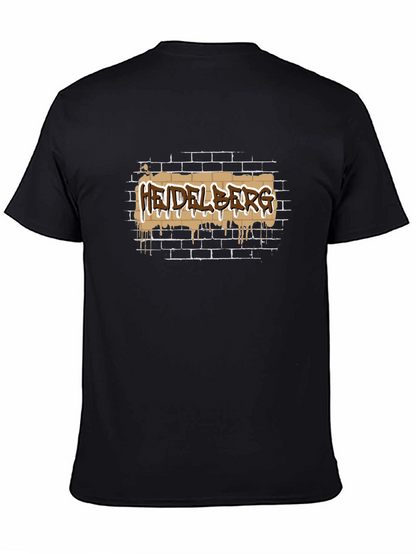 Heidelberg Graffiti Black T-Shirt