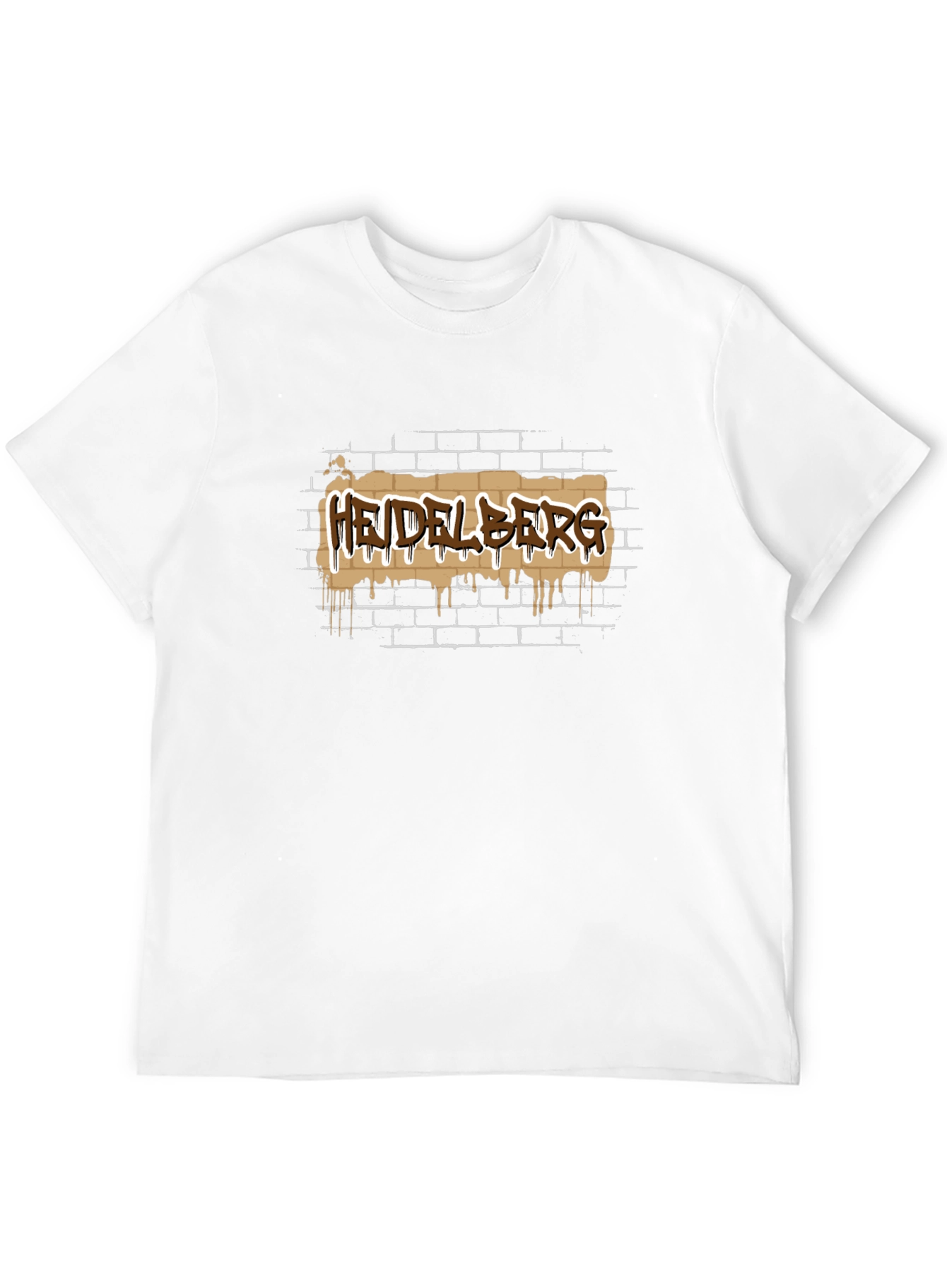 Heidelberg Graffiti Black T-Shirt