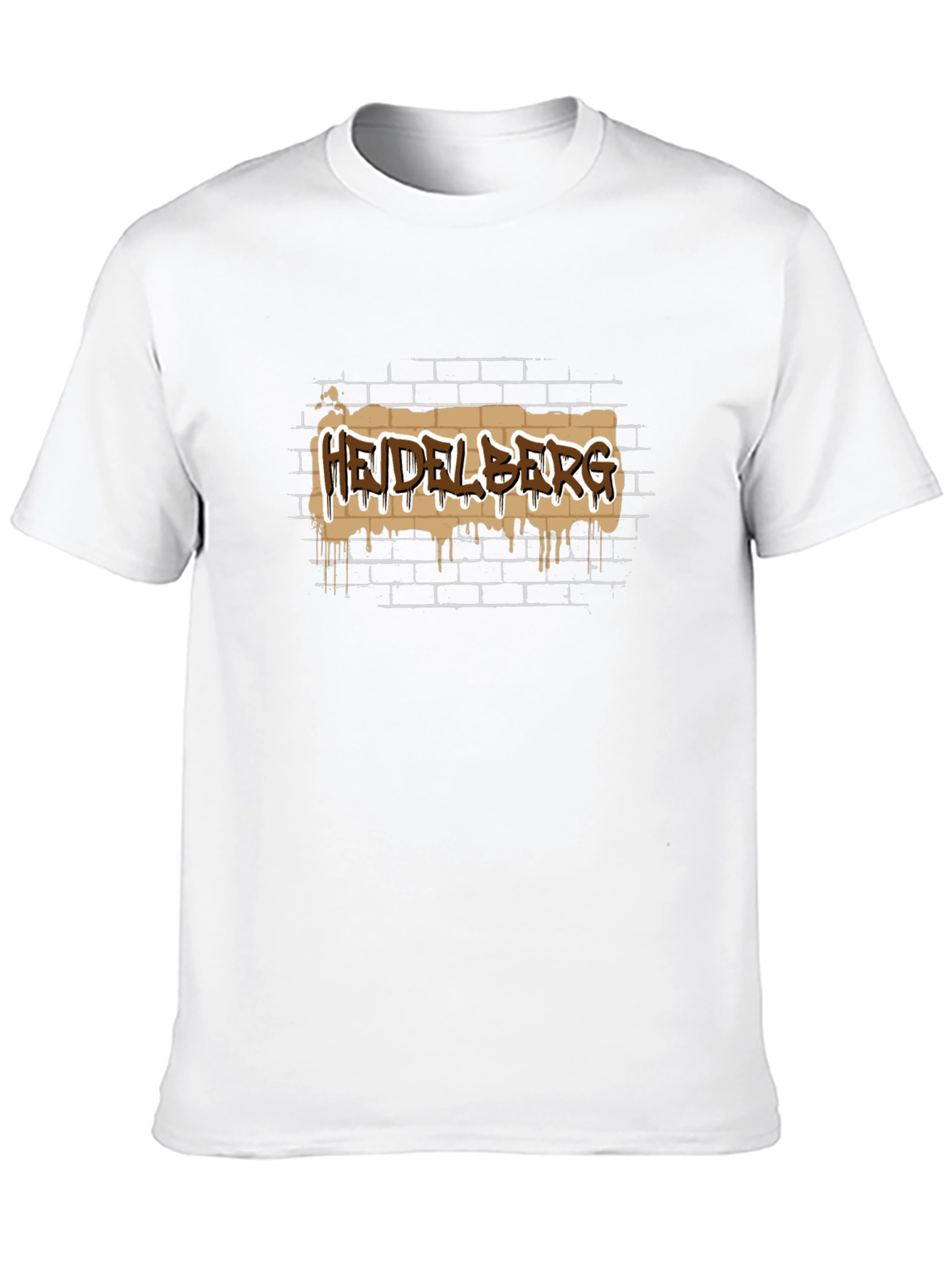 Heidelberg Graffiti Black T-Shirt