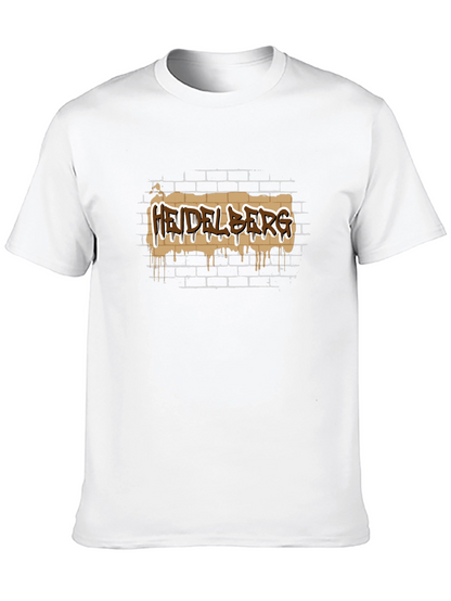 Heidelberg Graffiti Black T-Shirt