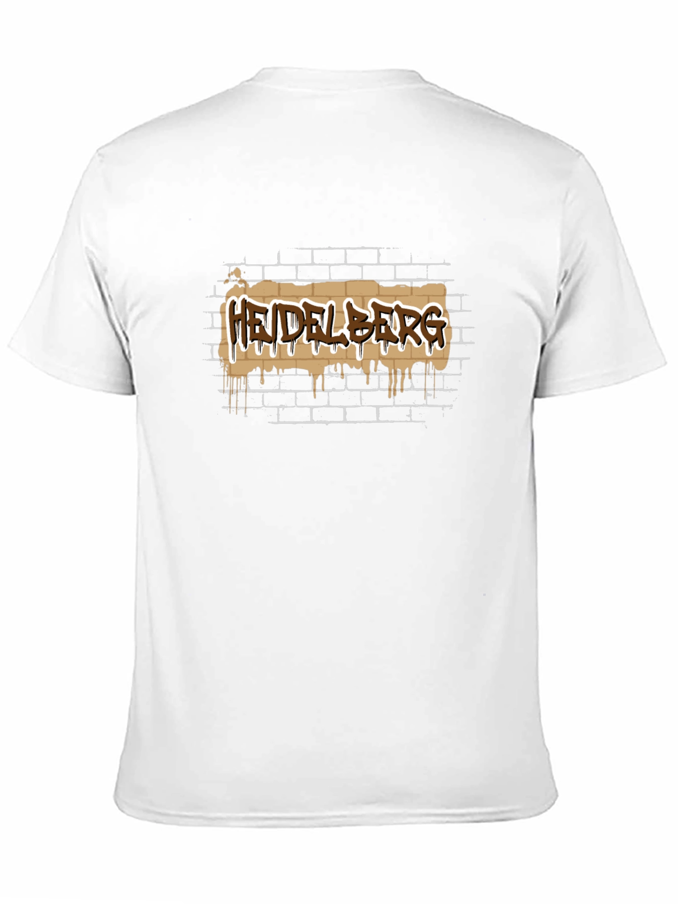 Heidelberg Graffiti Black T-Shirt