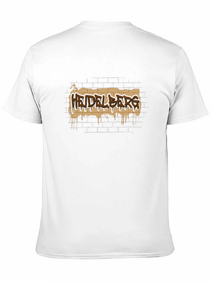 Heidelberg Graffiti Black T-Shirt