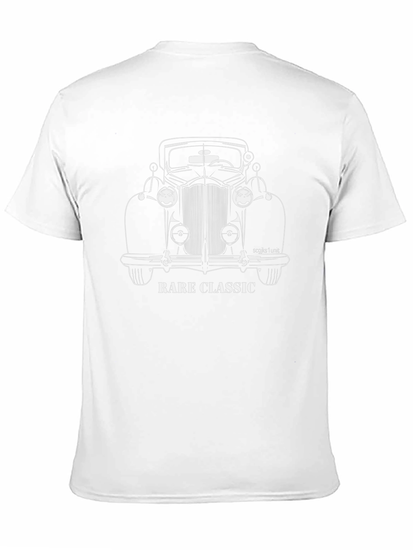 Rare Classic Car Black T-Shirt