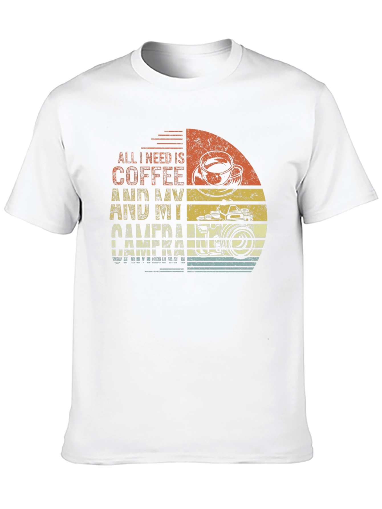 Coffee & Camera Graphic Tee