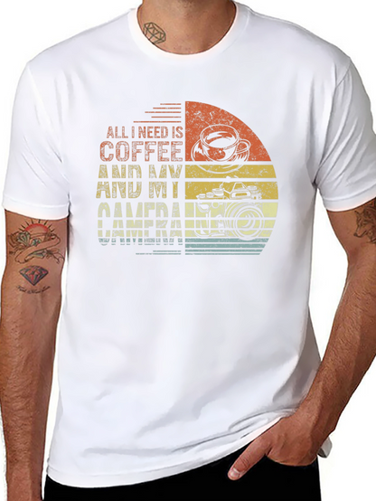 Coffee & Camera Graphic Tee