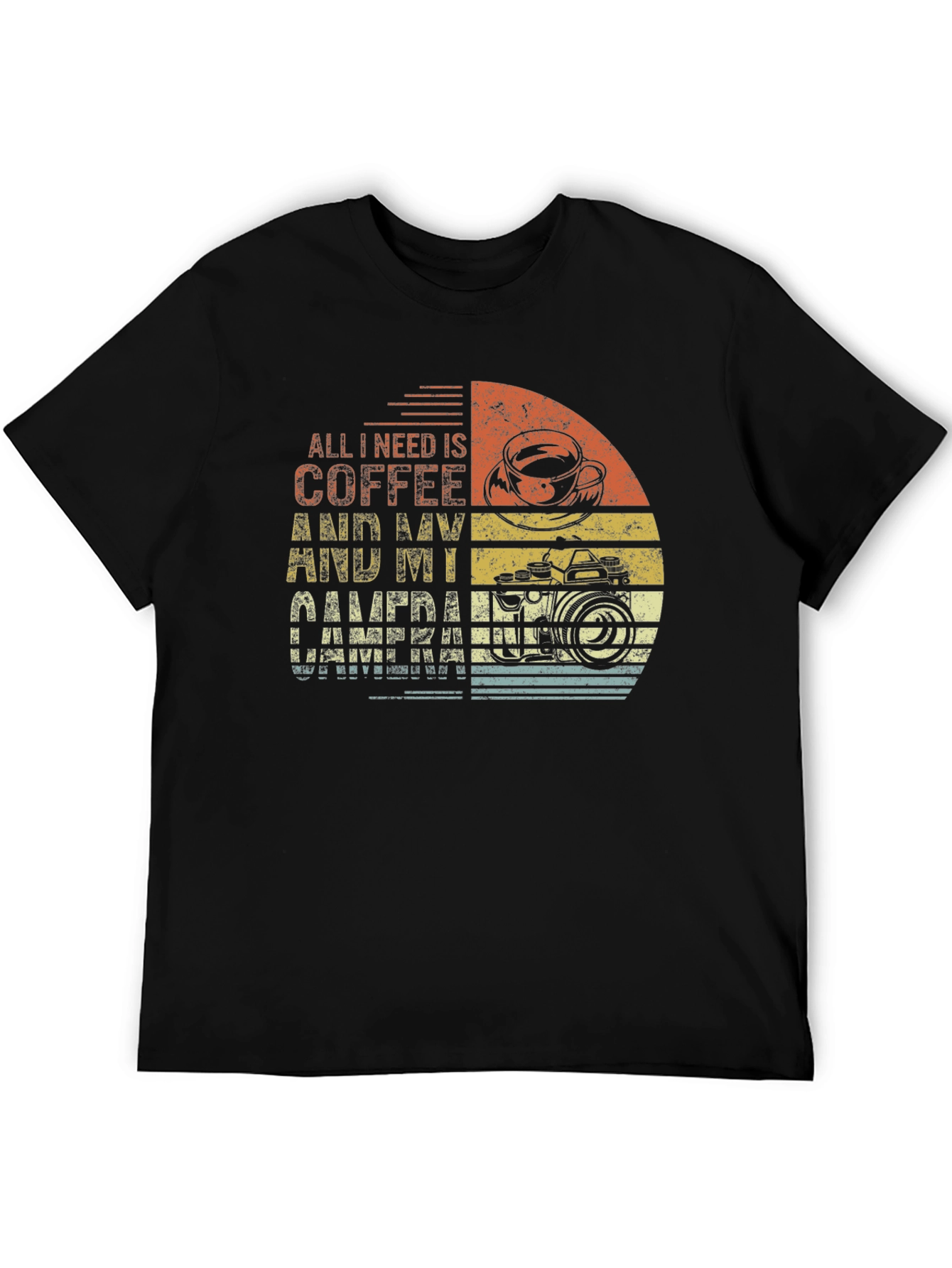 Coffee & Camera Graphic Tee