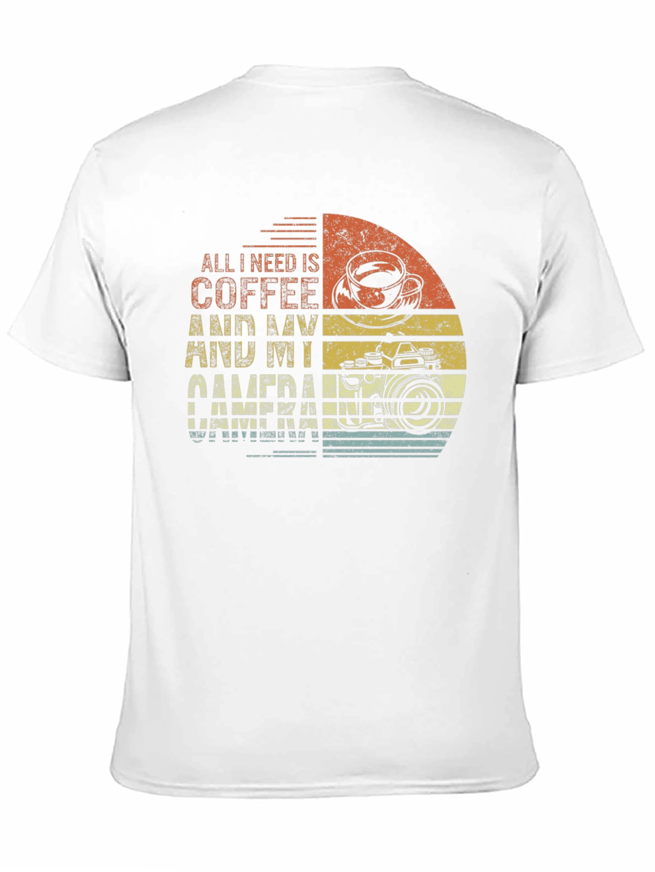 Coffee & Camera Graphic Tee