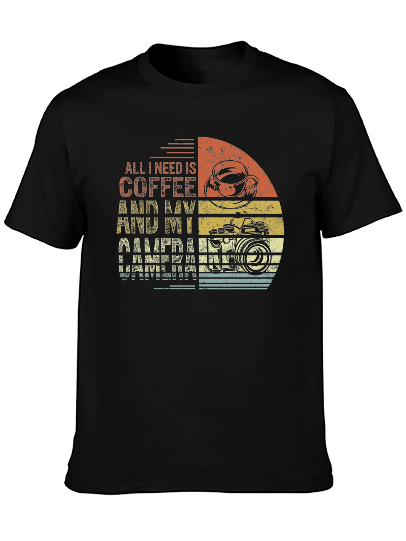 Coffee & Camera Graphic Tee