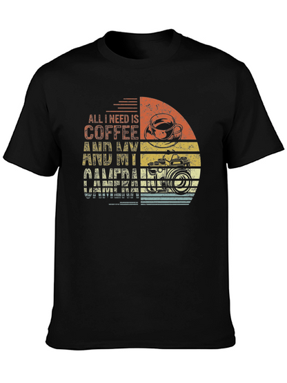 Coffee & Camera Graphic Tee