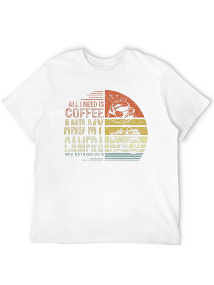 Coffee & Camera Graphic Tee