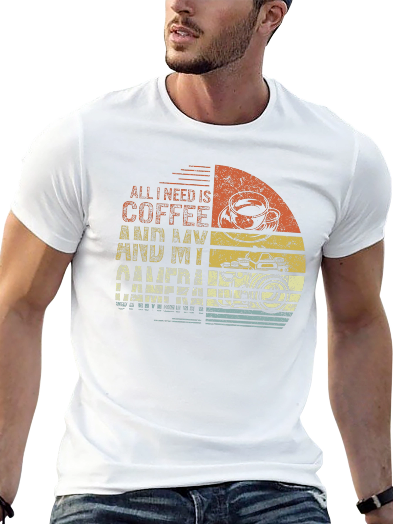 Coffee & Camera Graphic Tee