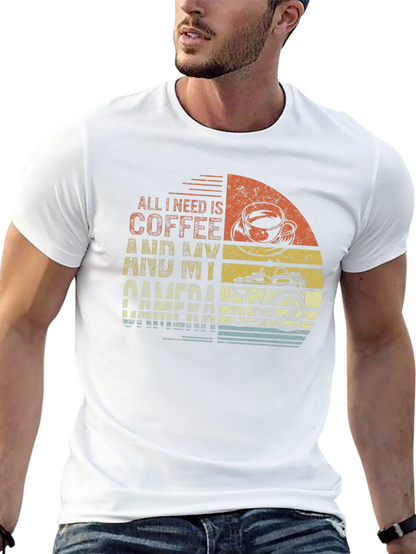 Coffee & Camera Graphic Tee