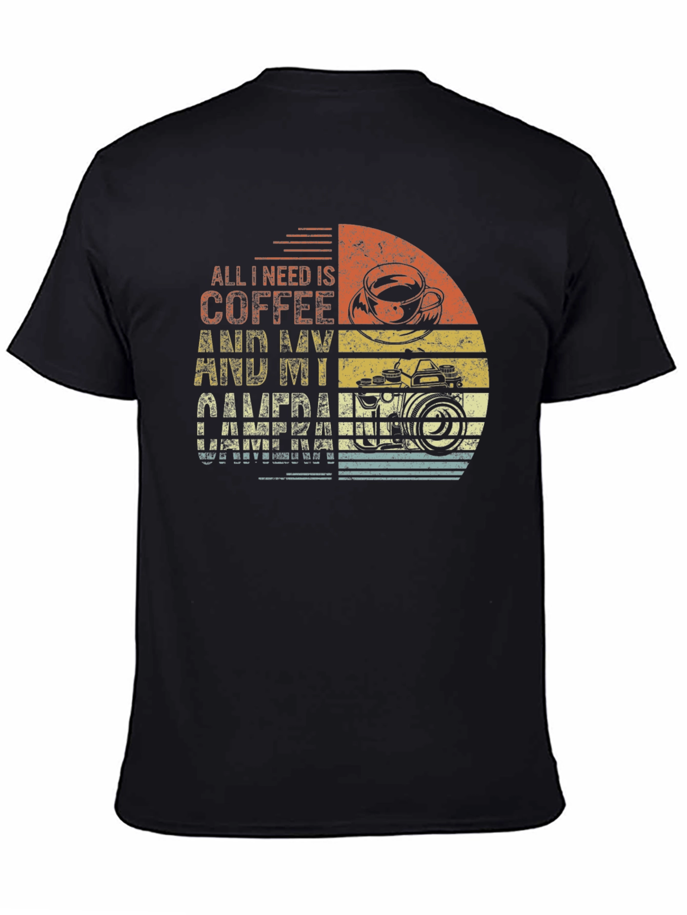 Coffee & Camera Graphic Tee