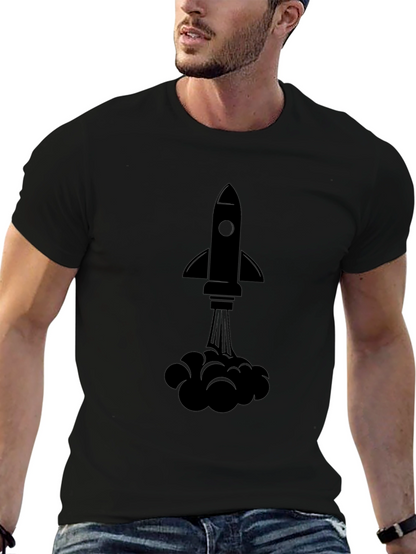Rocket Launch Graphic T-Shirt