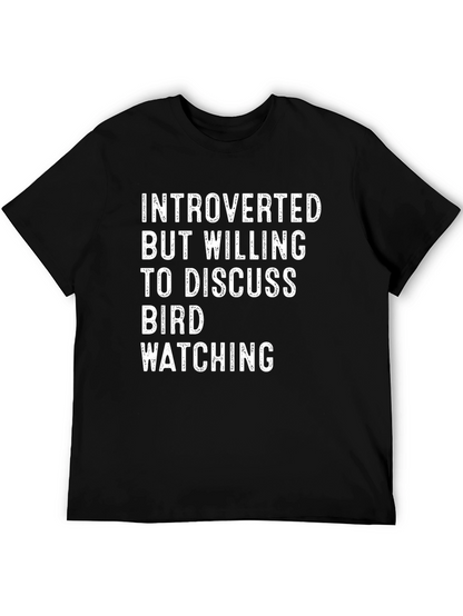 Introverted Bird Watching T-Shirt