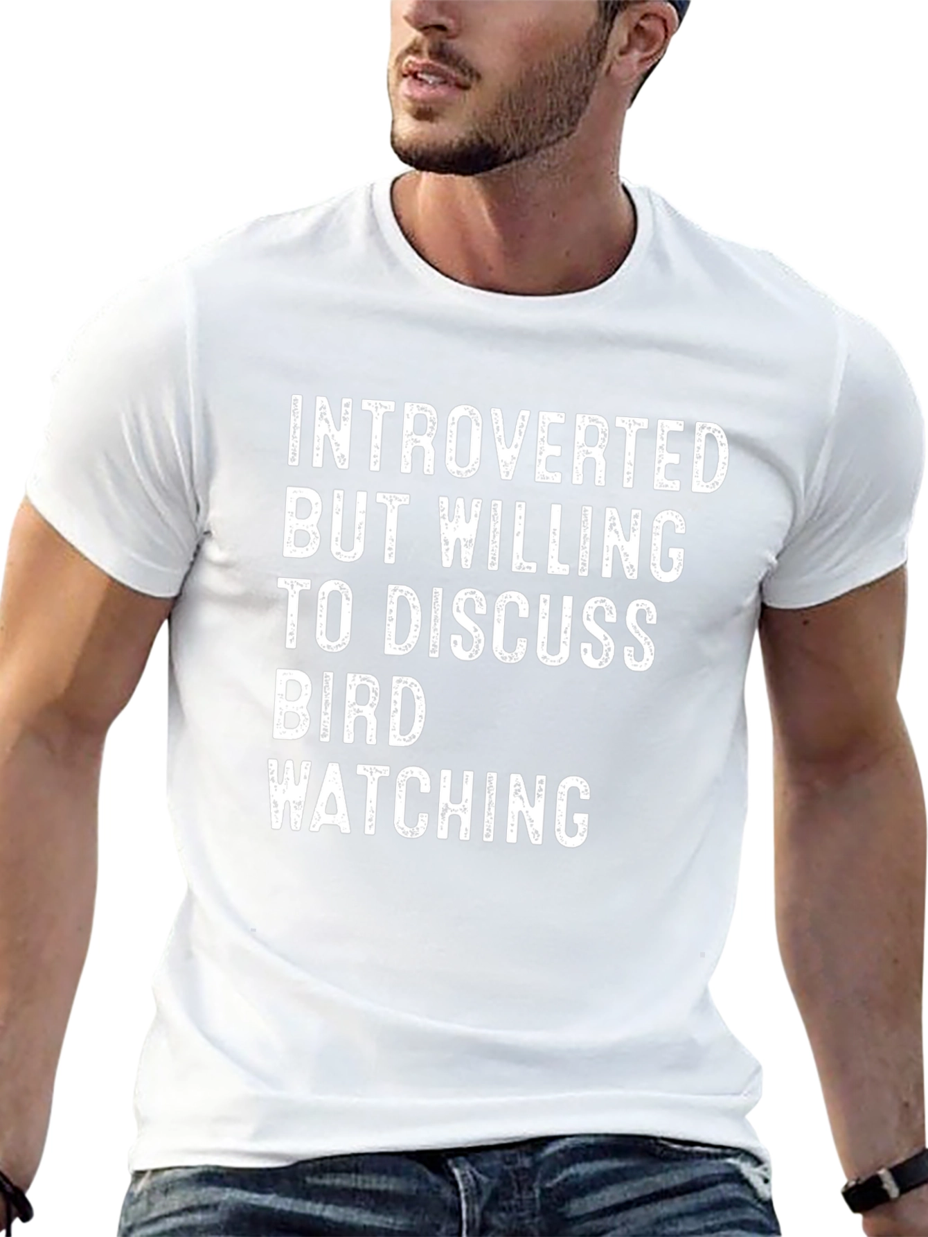 Introverted Bird Watching T-Shirt