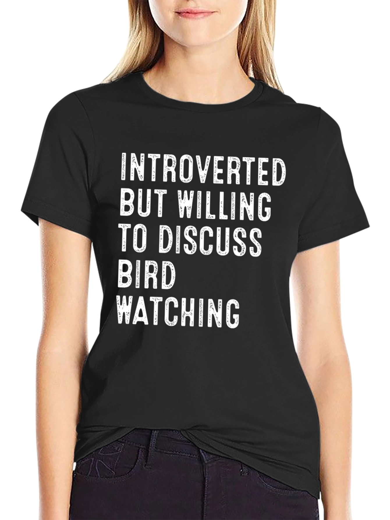 Introverted Bird Watching T-Shirt